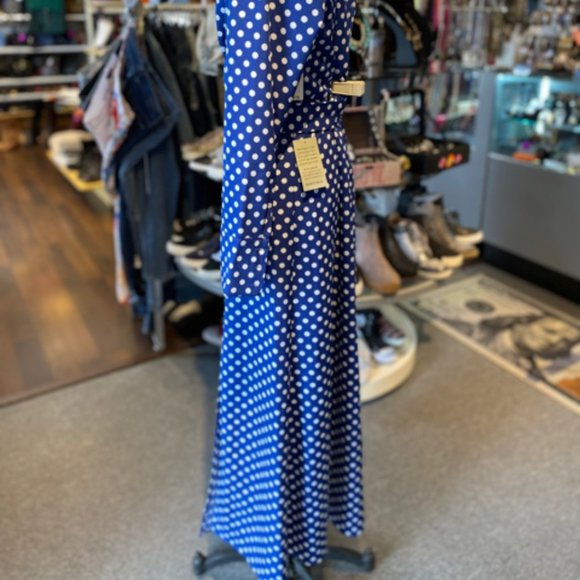 1901 POLKA DOT DRESS SZ SMALL - Picture 4 of 5